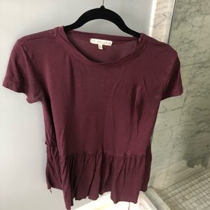 Urban Outfitters Deep Purple Shirt